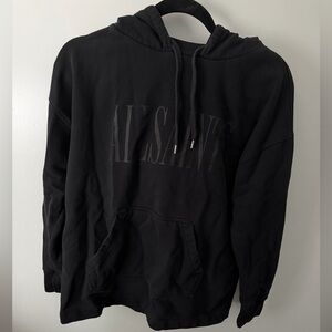 All Saints Black Hoodie for Men